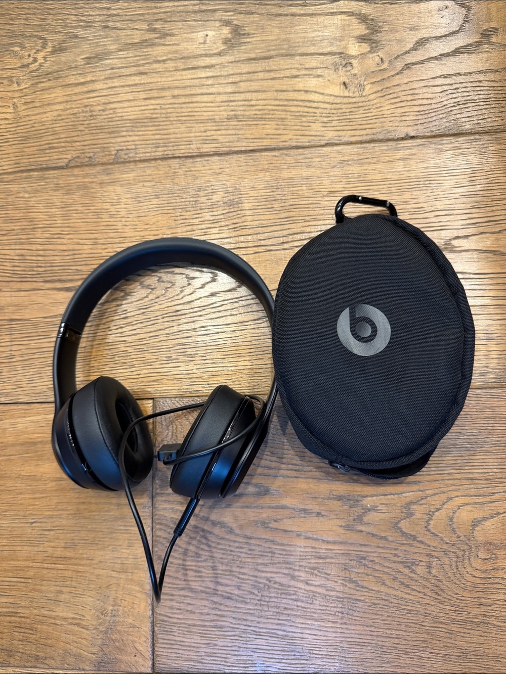 Beats by Dre On-Ear Headphones in Black with Carry Case